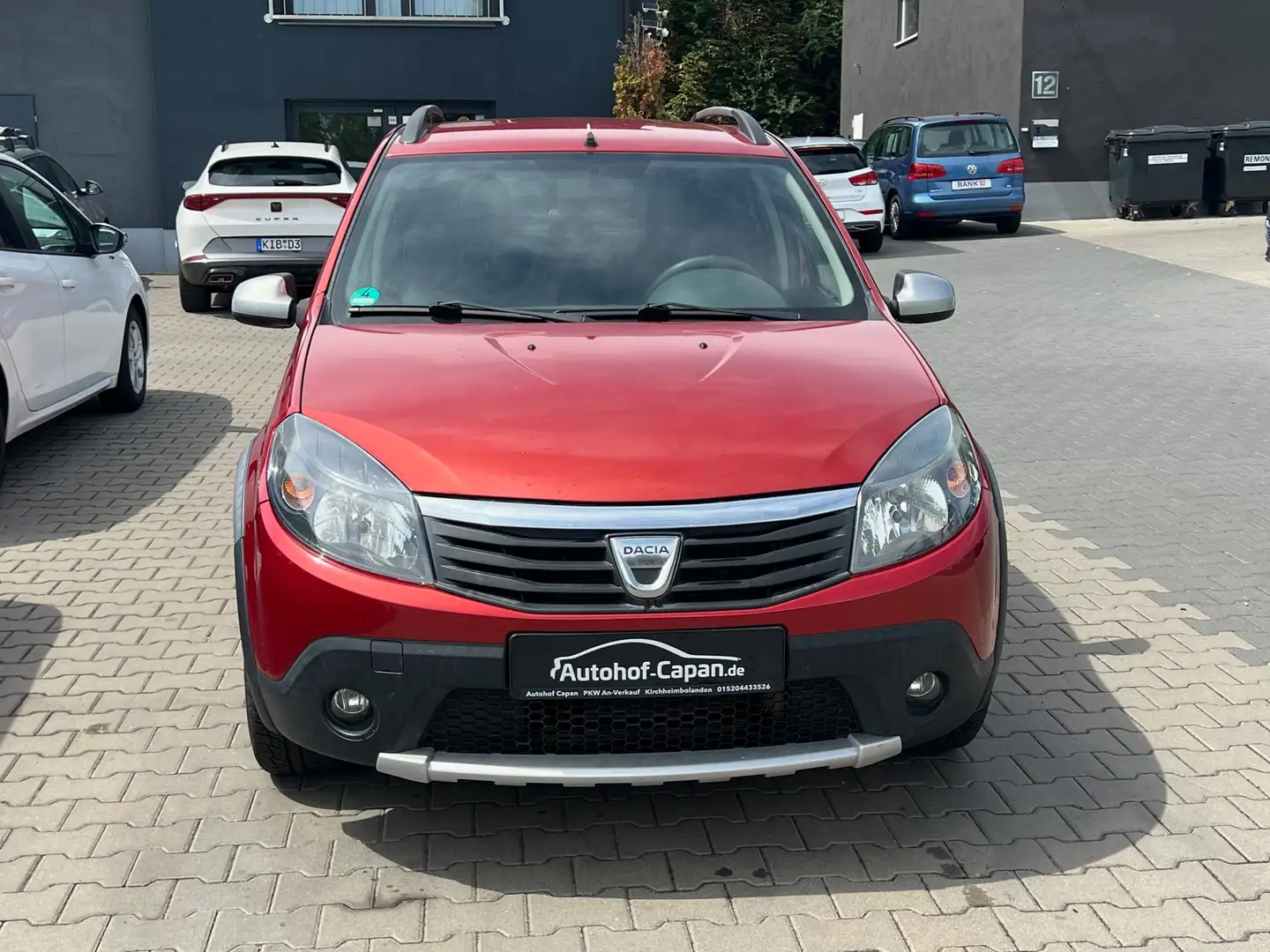 Dacia Sandero Sandero Stepway/2.Ha/Klima/AHK/2.Ha/TUV 03.27/ZV Rosso - 2