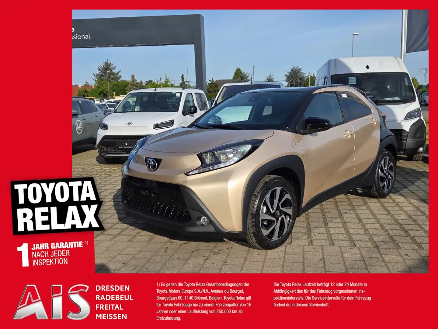 Toyota Aygo X 1.0 Teamplayer Schwarz - 1