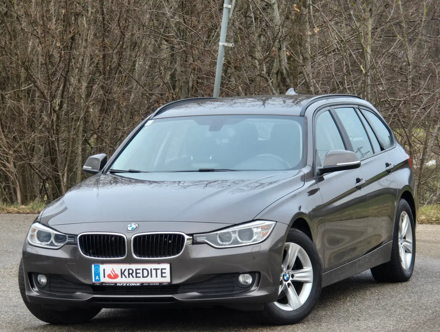 BMW 316 d Top* Kredit* Navi*Tempomat* Sitzheizung* Parksen Brown - 1