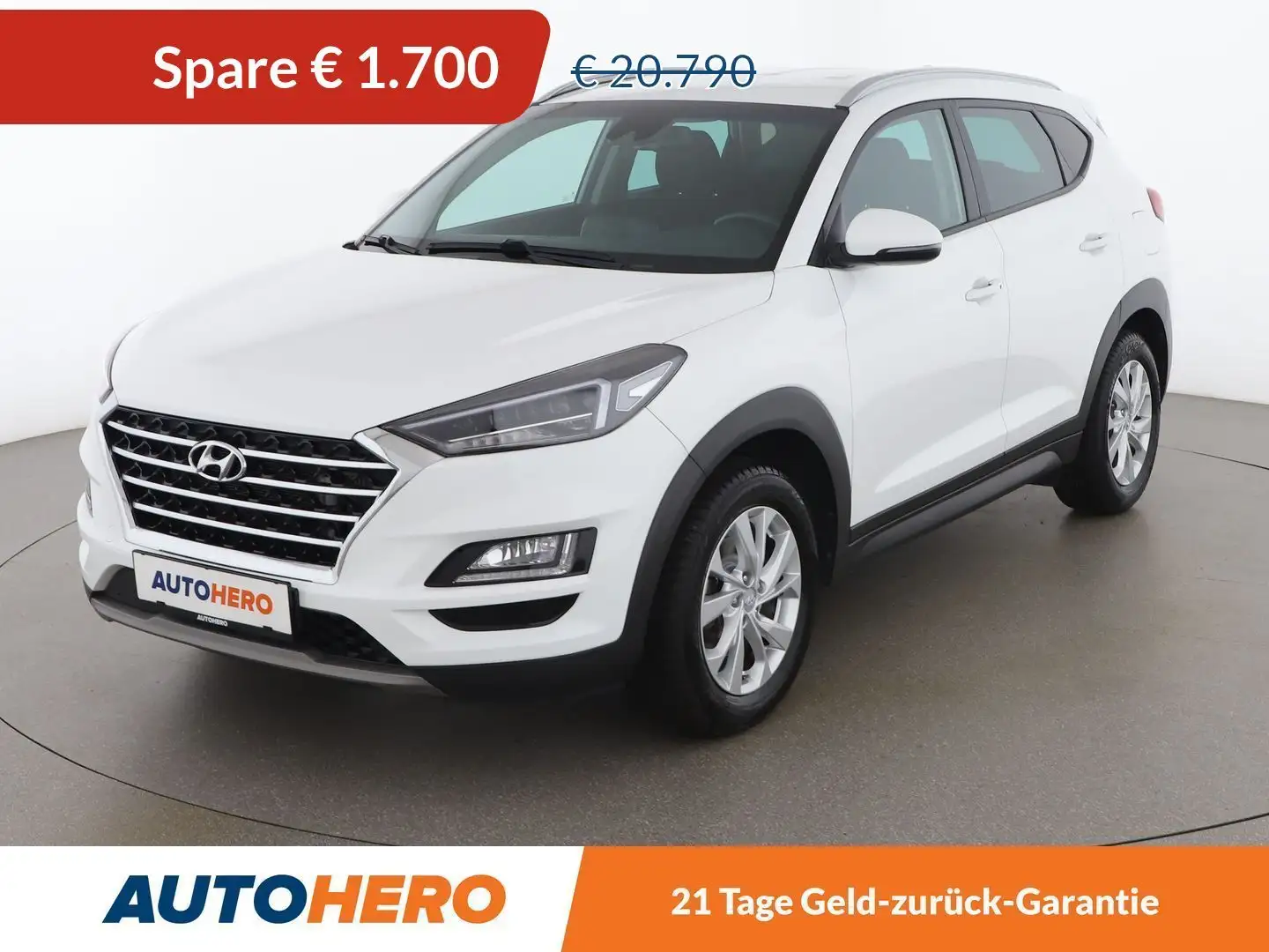 Hyundai TUCSON 1.6 CRDi LEVEL 2 4WD *LED*NAVI*CAM*SHZ*SPUR* Bílá - 1