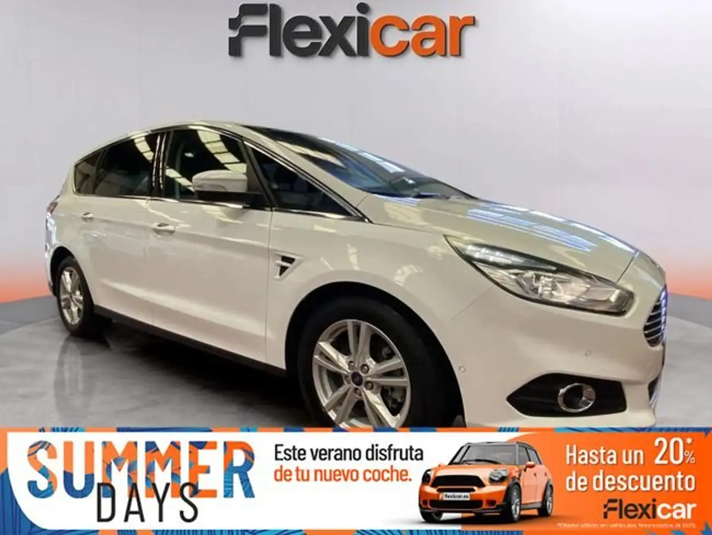 Ford S-Max 2.0+TDCi+110kW+%28150CV%29+Titanium Blanco - 1