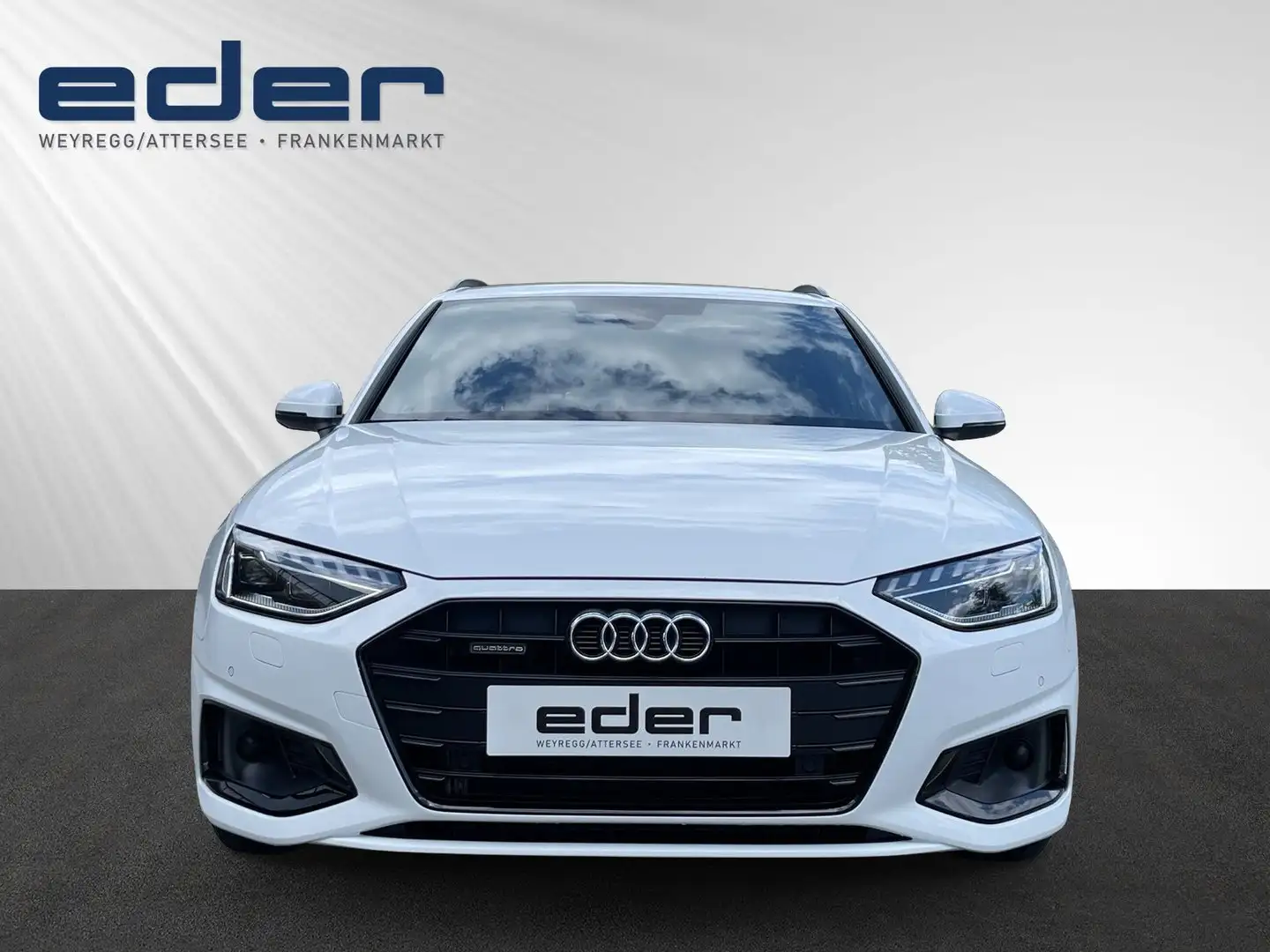 Audi A4 40 TDI advanced quattro Weiß - 2