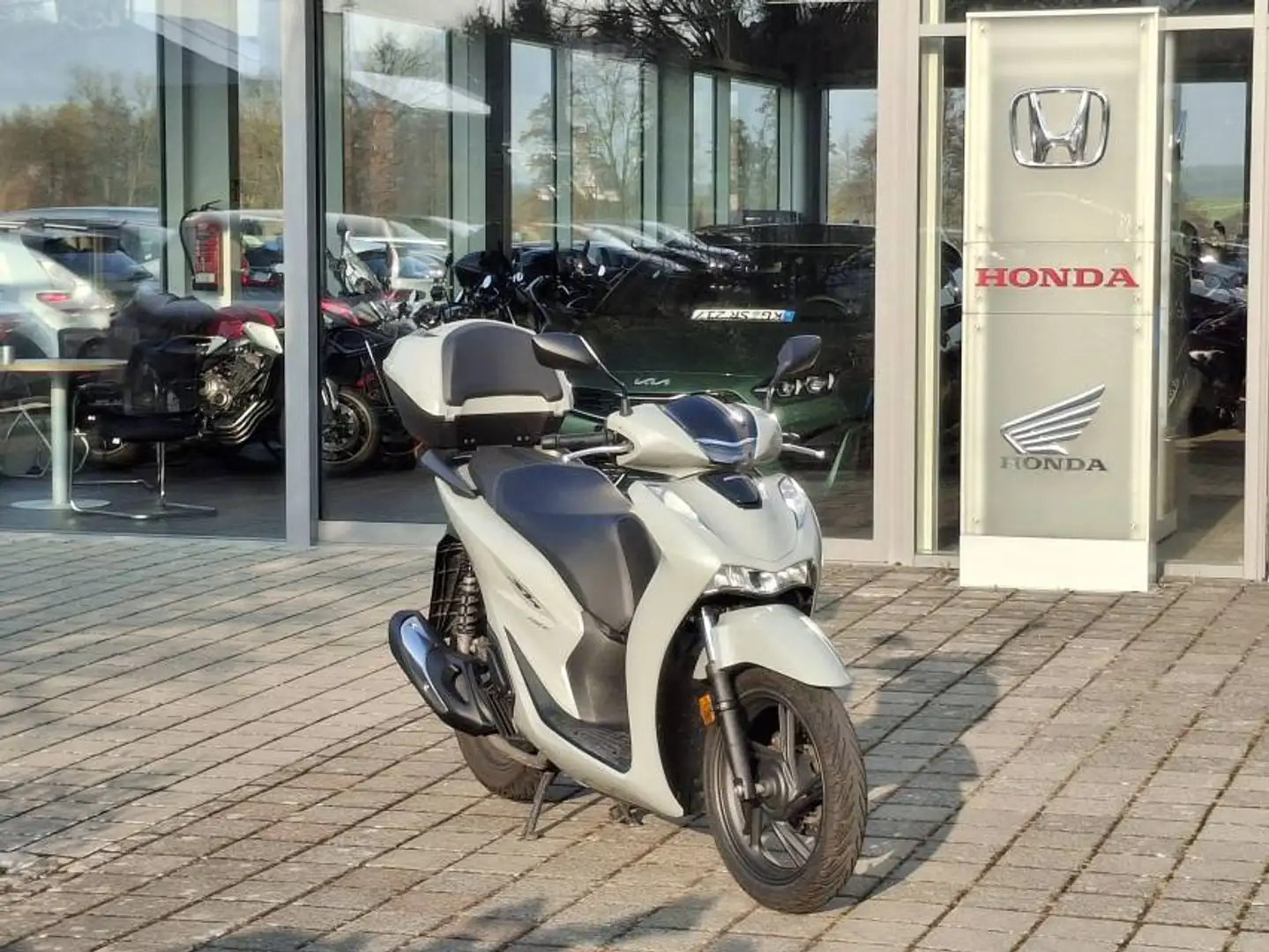 Honda SH 150 SH150ADR Smart Top Box Gris - 1