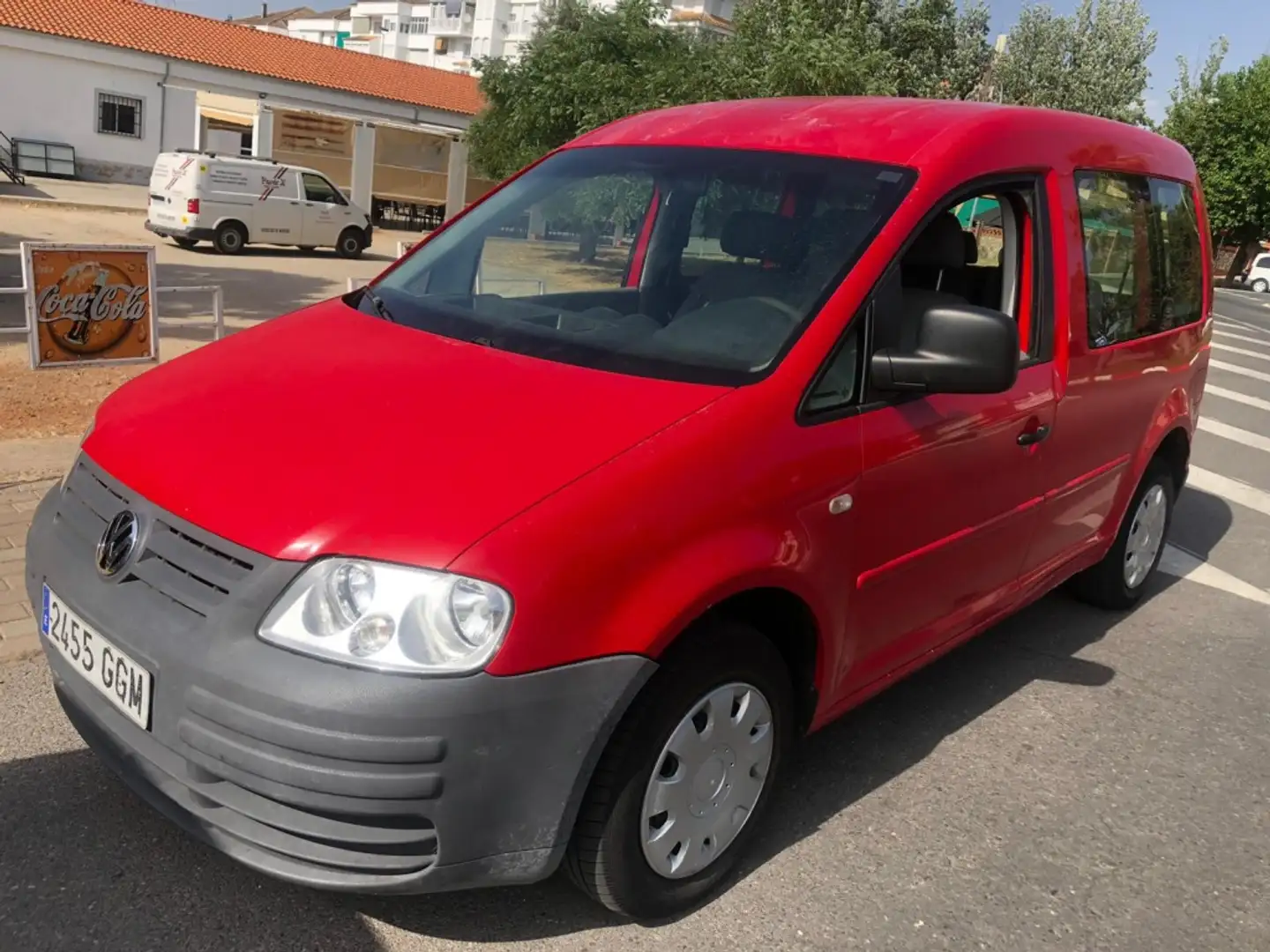 Volkswagen Caddy 1.9TDI Life 75 7pl. Rot - 1
