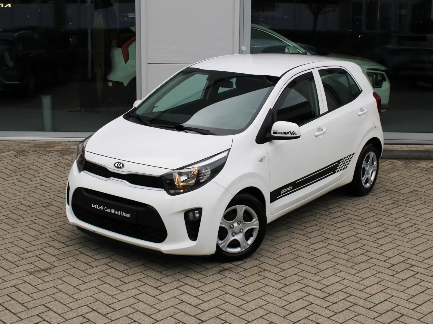 Kia Picanto 1.0 CVVT ComfortLine Blanc - 2