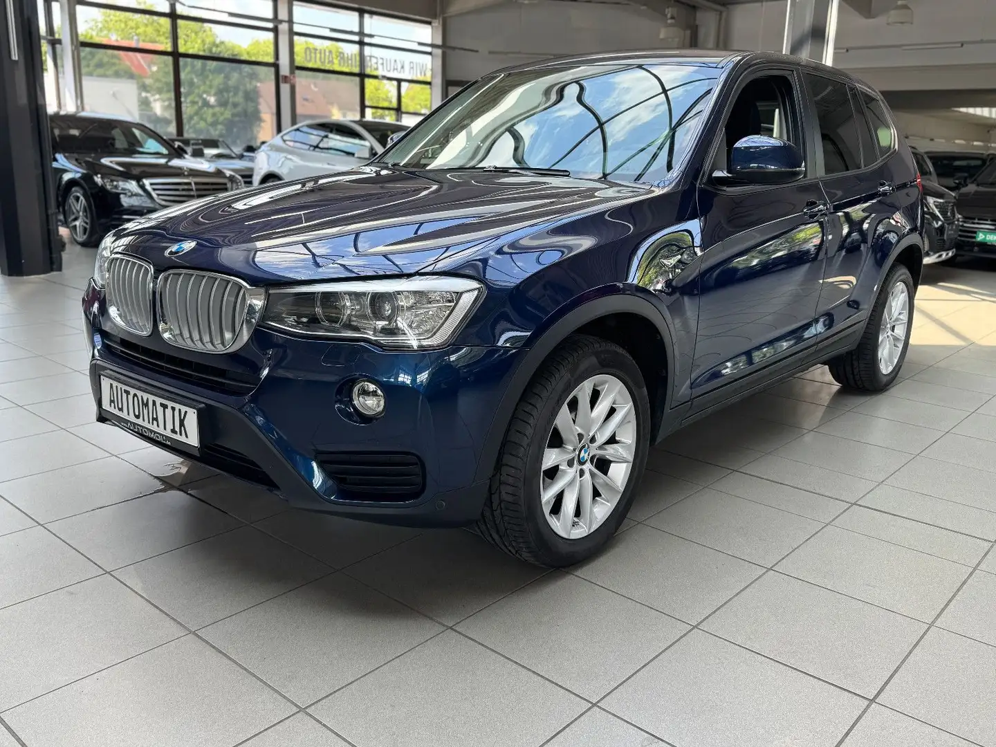 BMW X3 xDrive 35d *Automatik*NAVI*Sitzmemo.*1 Hand* Bleu - 1