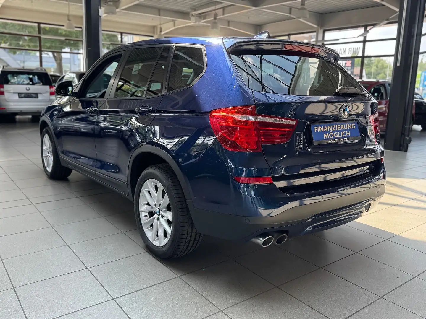 BMW X3 xDrive 35d *Automatik*NAVI*Sitzmemo.*1 Hand* Bleu - 2