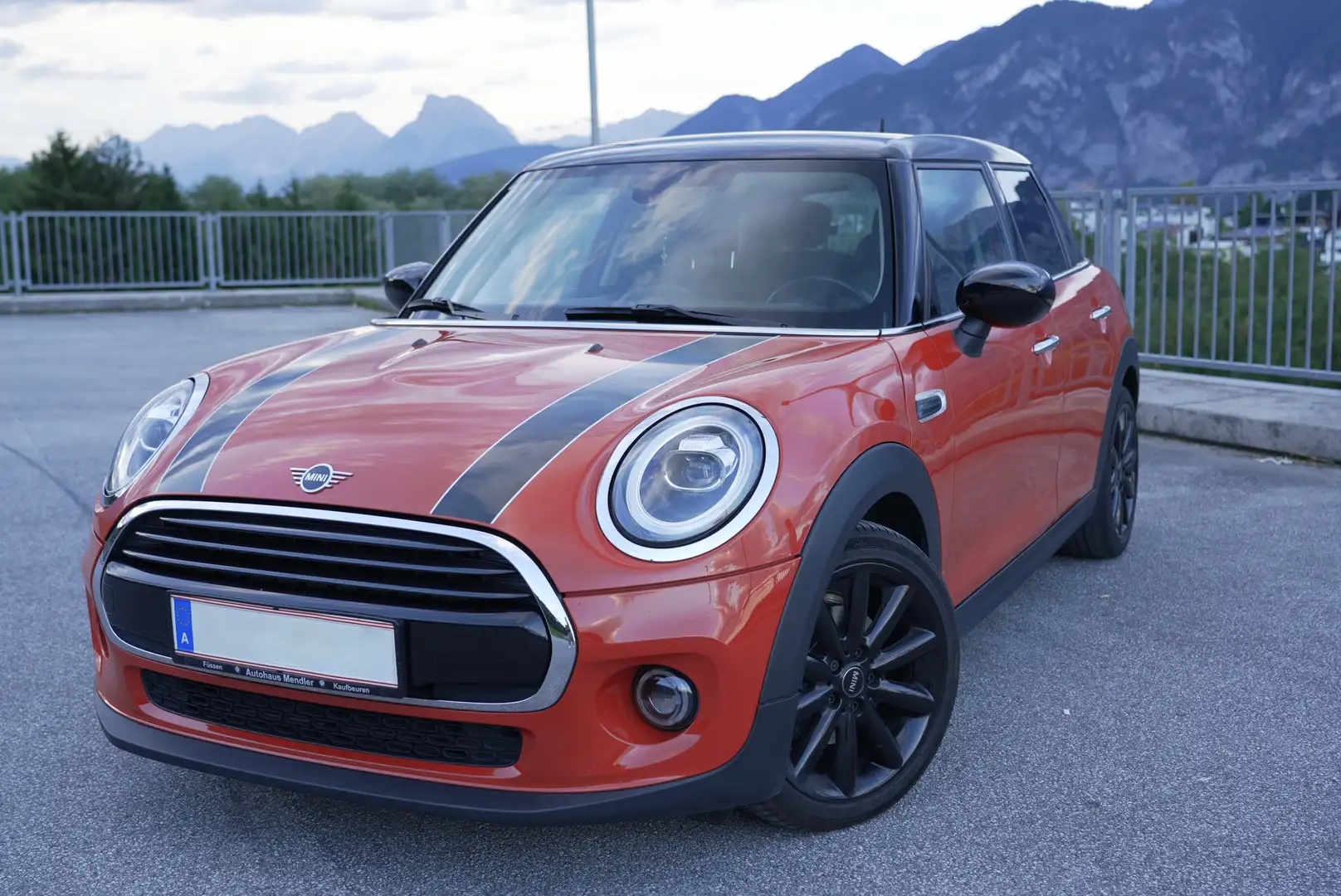 MINI Cooper (Navi, LED, Sitzheizung, PDC, Tempomat,5-türig) Orange - 1