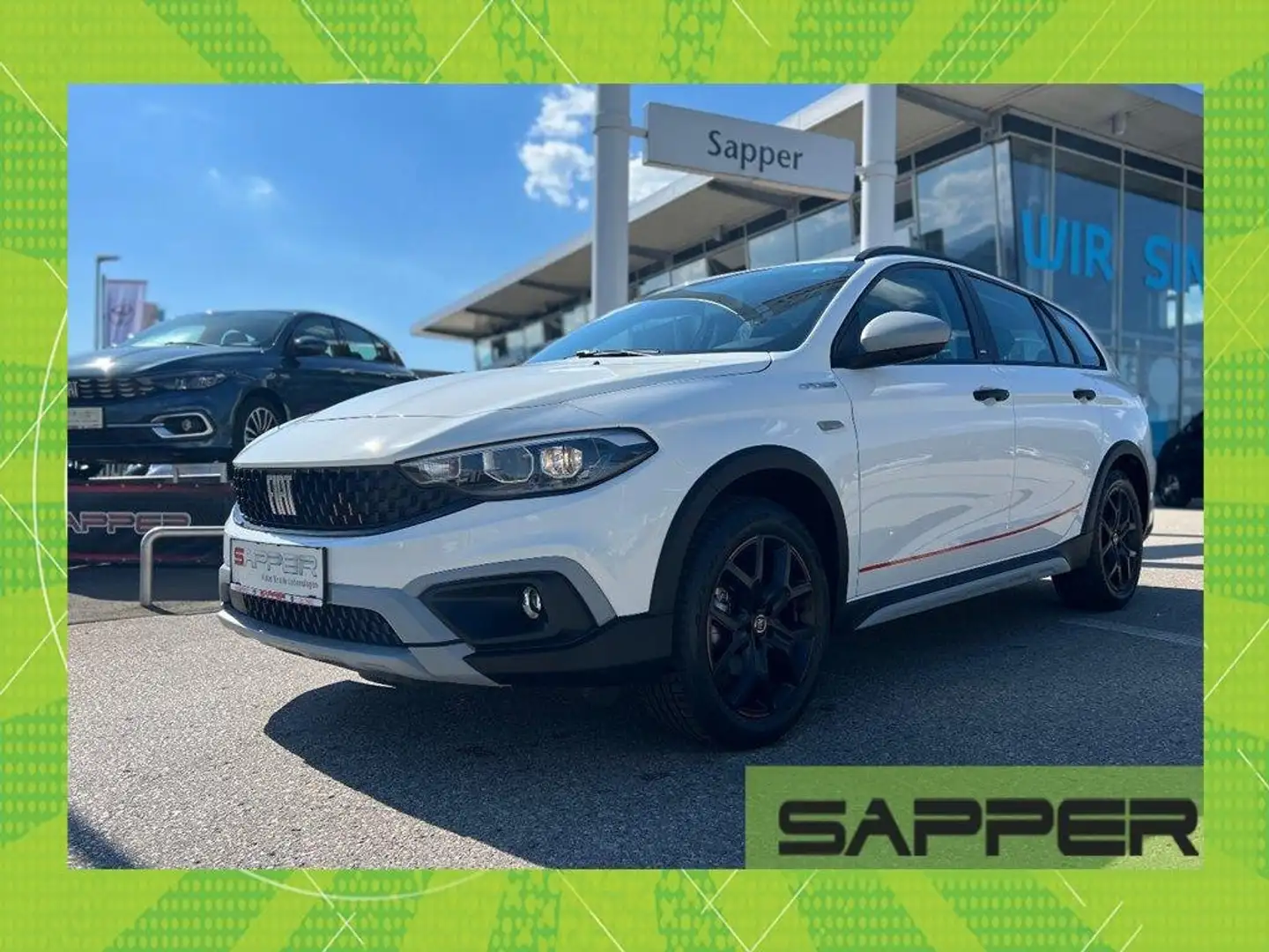 Fiat Tipo Hybrid 130 eDCT7 Garmin Blanc - 1