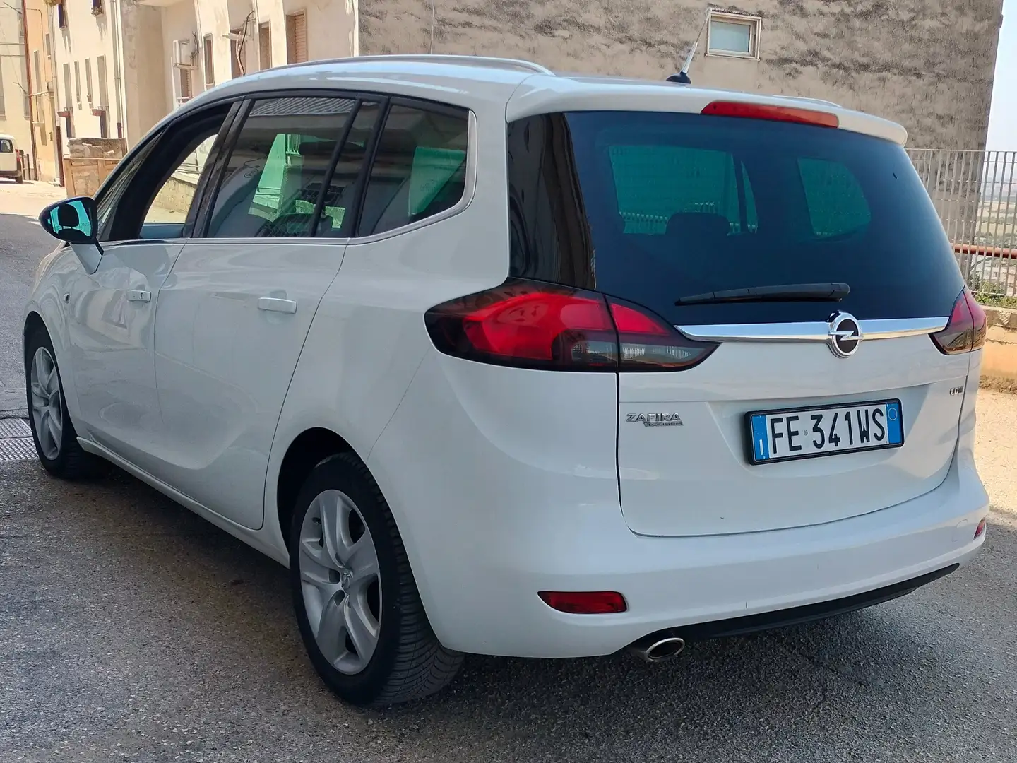Opel Zafira Tourer Zafira III Tourer 2.0 cdti Cosmo 130cv auto E6 Bianco - 2