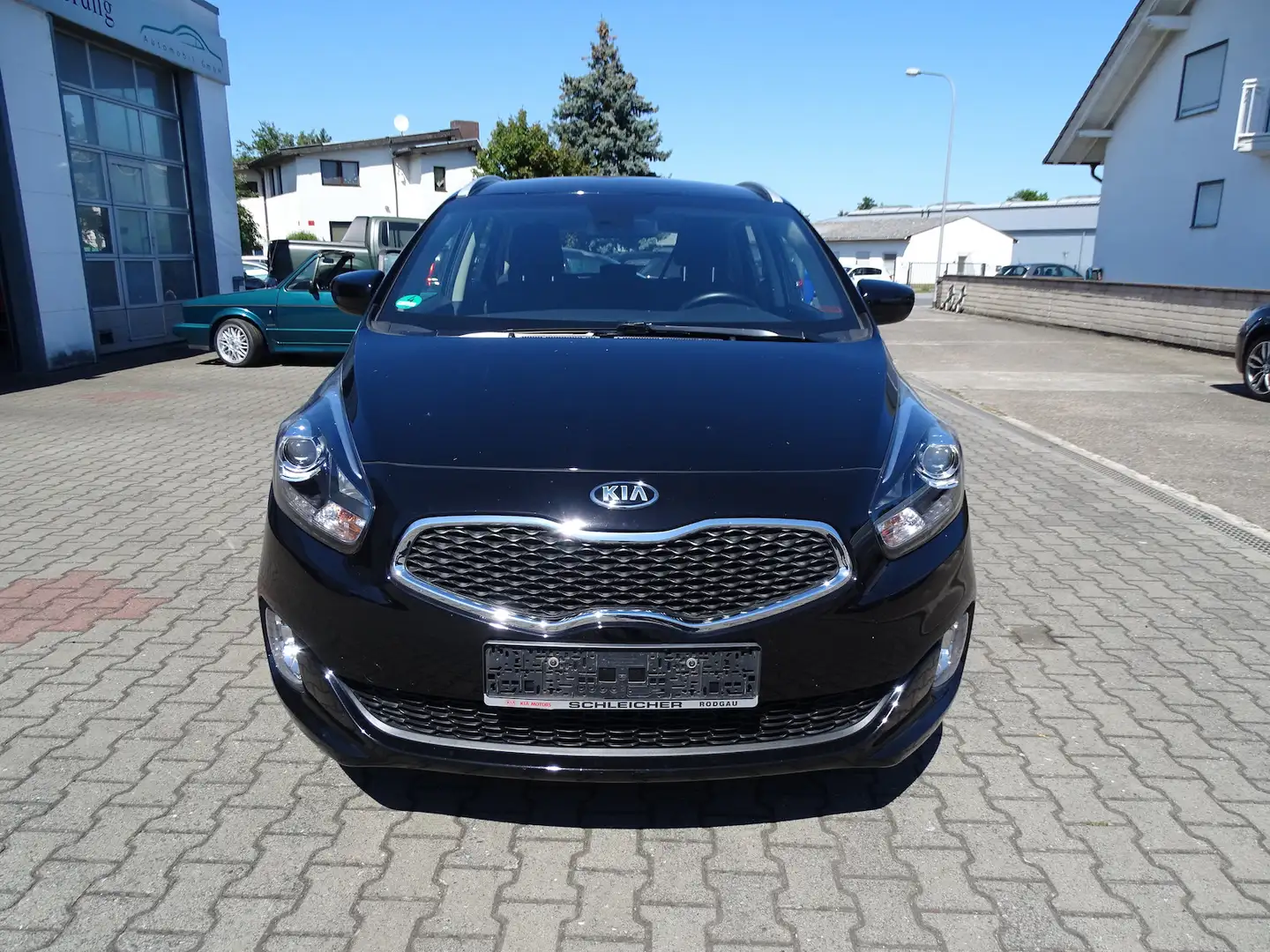 Kia Carens 1,6l Edition 7, Klima, 7-Sitzer, Sitzheizung, EInp Schwarz - 2