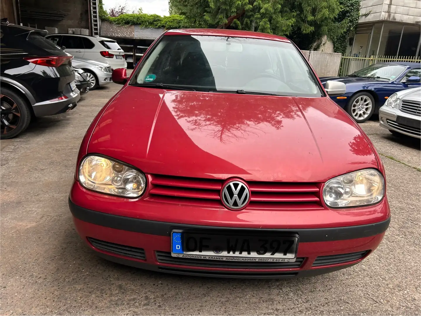 Volkswagen Golf 1.9 TDI Klima TÜV 09/2025 Rouge - 2