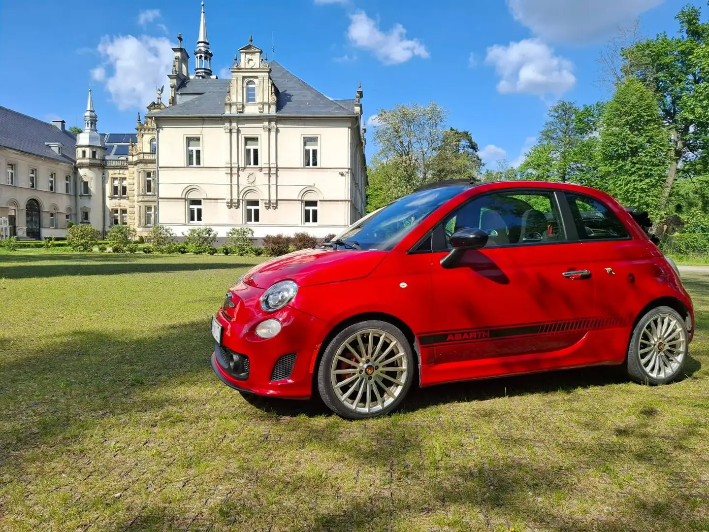 Abarth 500C Rot - 2