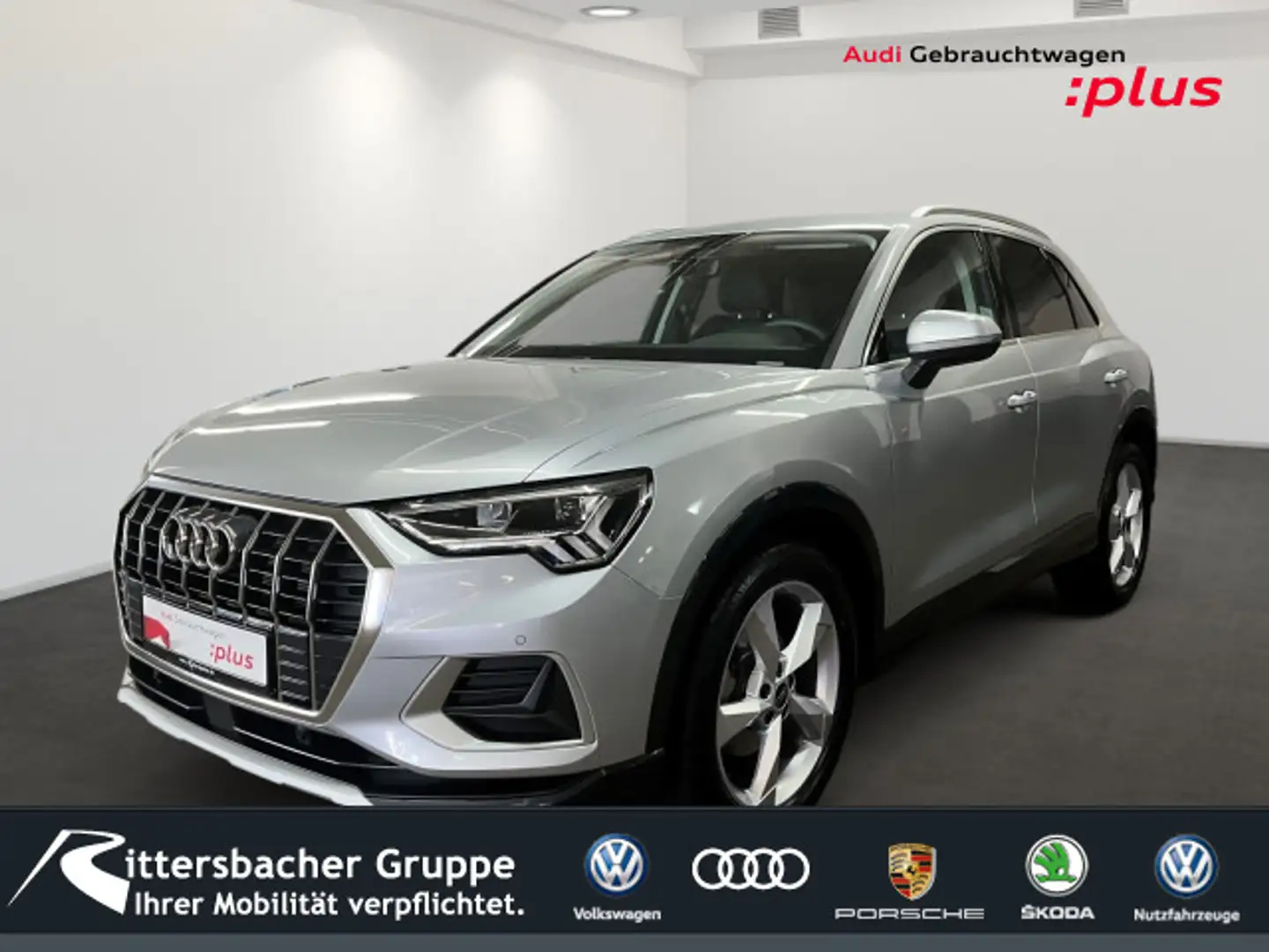 Audi Q3 SUV advanced advanced 35 TFSI Navi LED AHK el Silber - 1