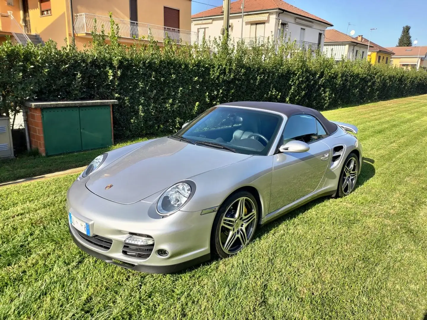 Porsche 997 turbo cabrio manuale MK1 Grijs - 1