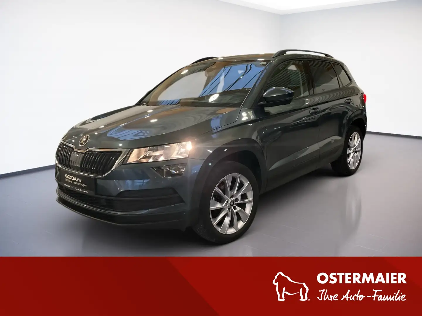 Skoda Karoq 1.5 TSI Ambition LED.NAV.SHZ.TEMP.SignA.eHeck.Smar Gris - 1