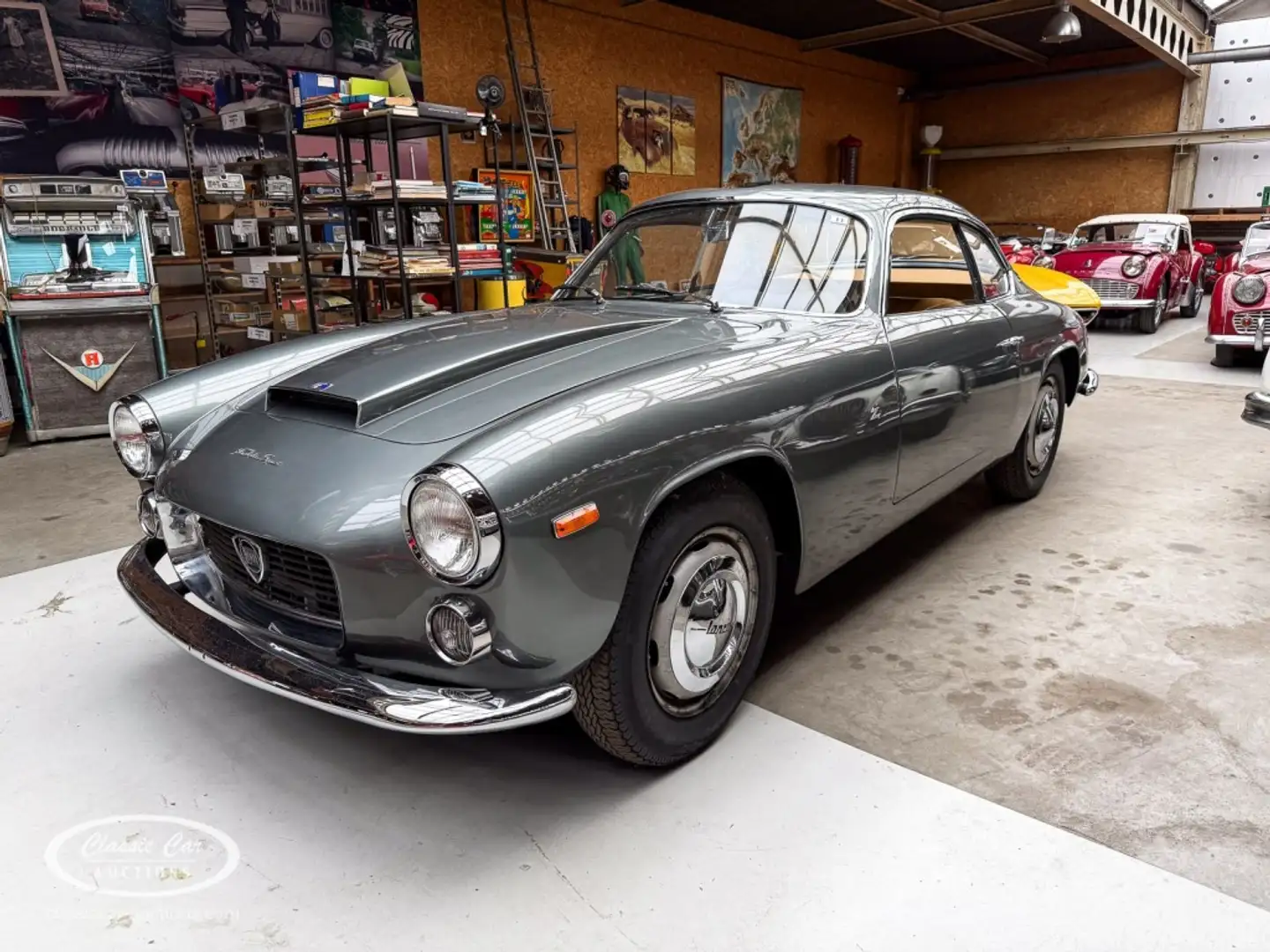 Lancia Flaminia Sport Zagato 3C  - ONLINE AUCTION Gris - 1