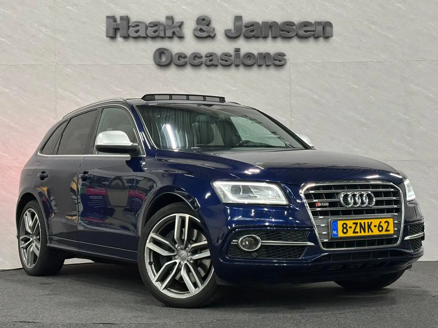 Audi SQ5 3.0 TDI SQ5 quattro Pro Line Pano Stoelverwarming Blauw - 2