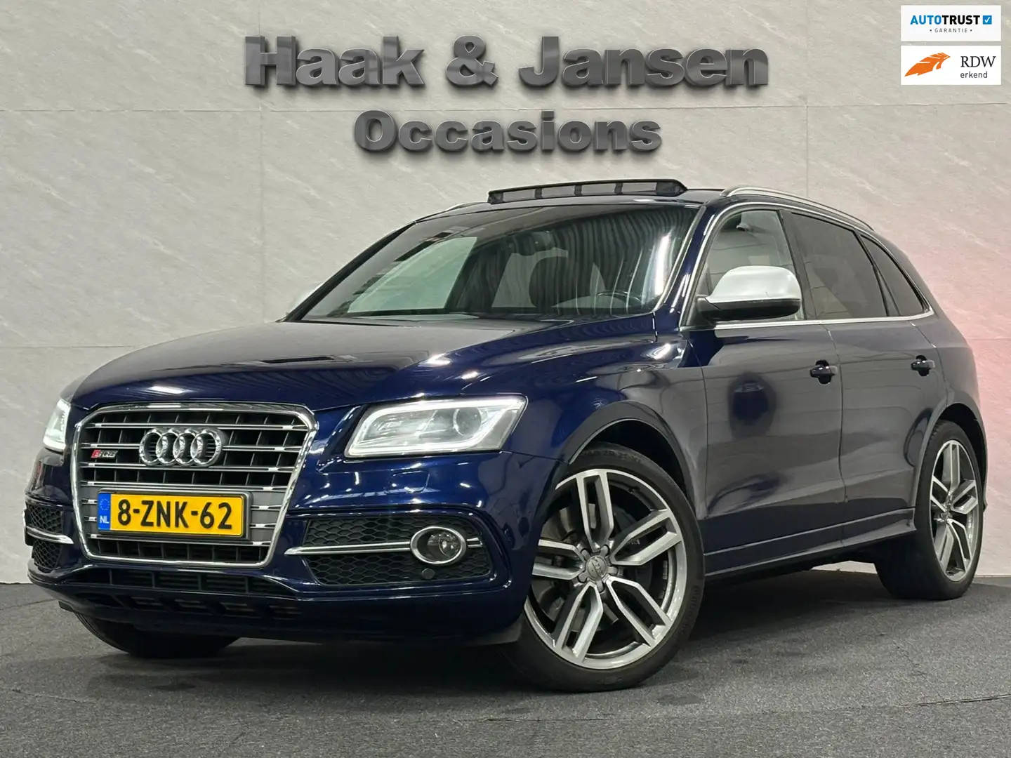 Audi SQ5 3.0 TDI SQ5 quattro Pro Line Pano Stoelverwarming Blauw - 1