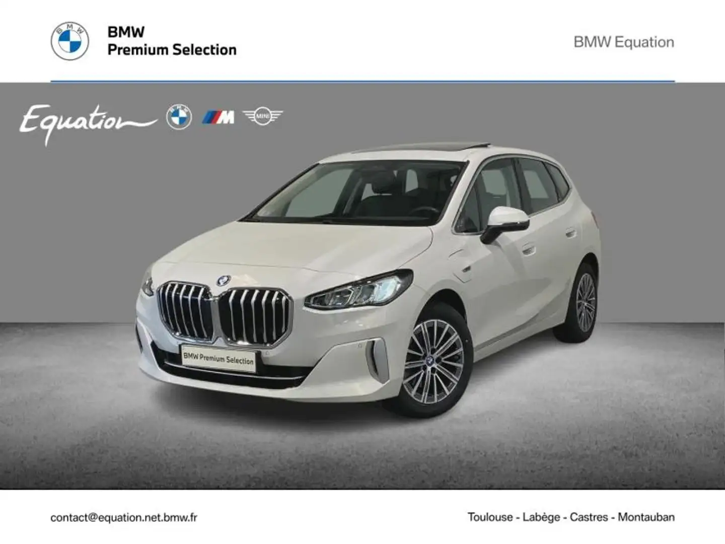 BMW 225 225e 245ch xDrive Business Design DKG7 White - 1