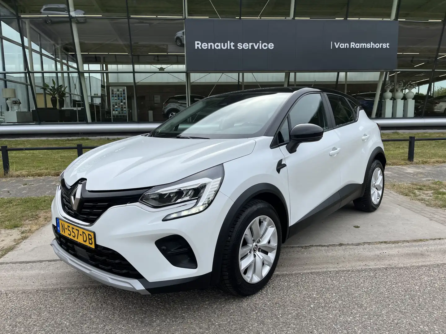 Renault Captur 1.0 TCe 90 / Keyless / Airco / PDC V+A / Camera / Wit - 1