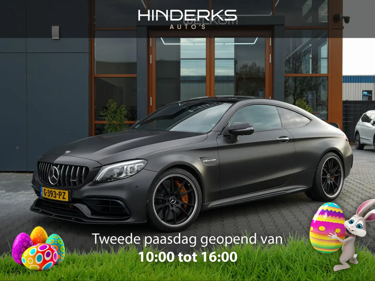 Mercedes-Benz C 63 AMG Coupé S | Keramisch | Carbon | Pano | Burmester | Gris - 1