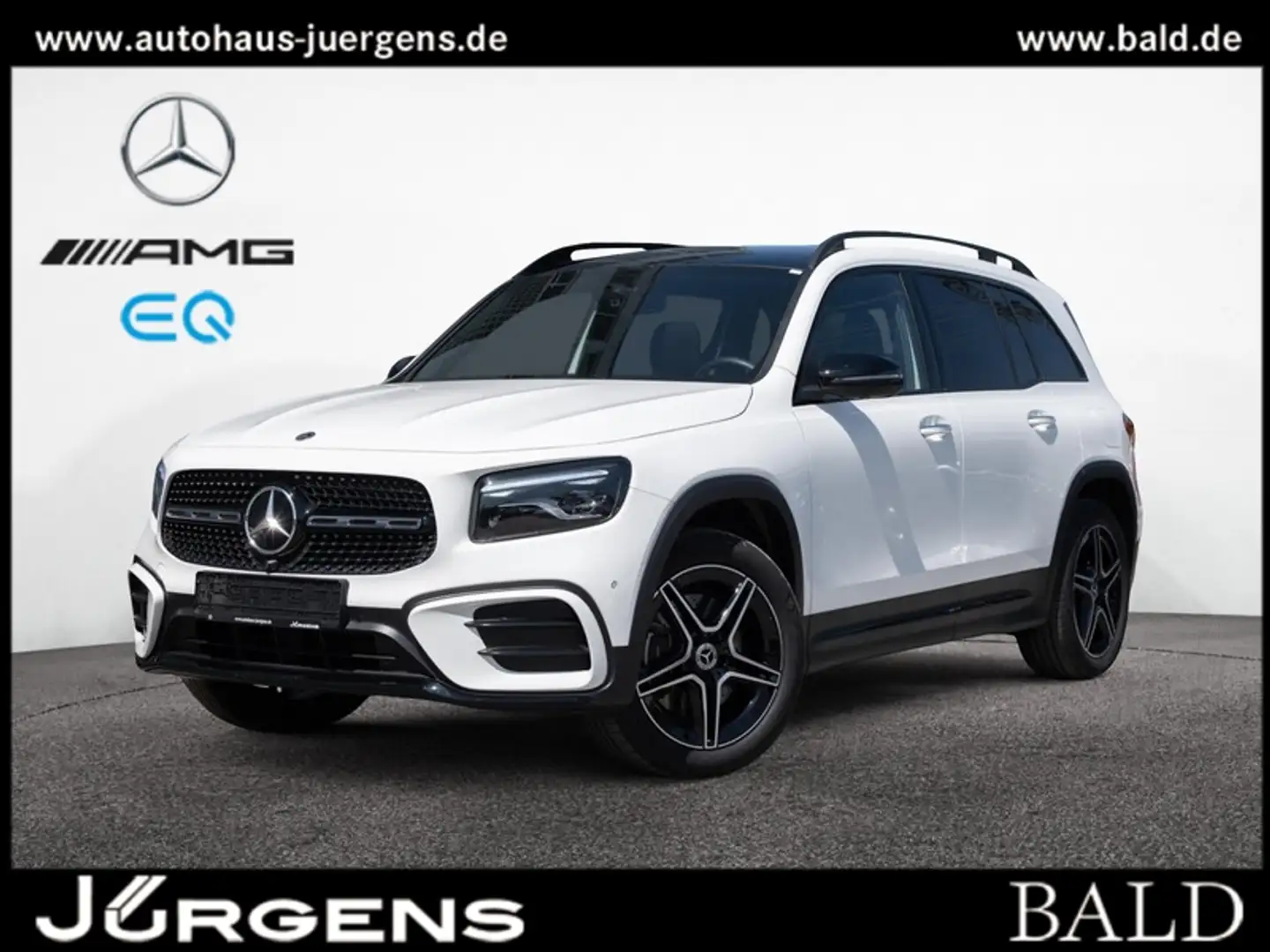 Mercedes-Benz GLB 220 4M AMG-Sport/ILS/360/Pano/AHK/Night/Totw Bianco - 1