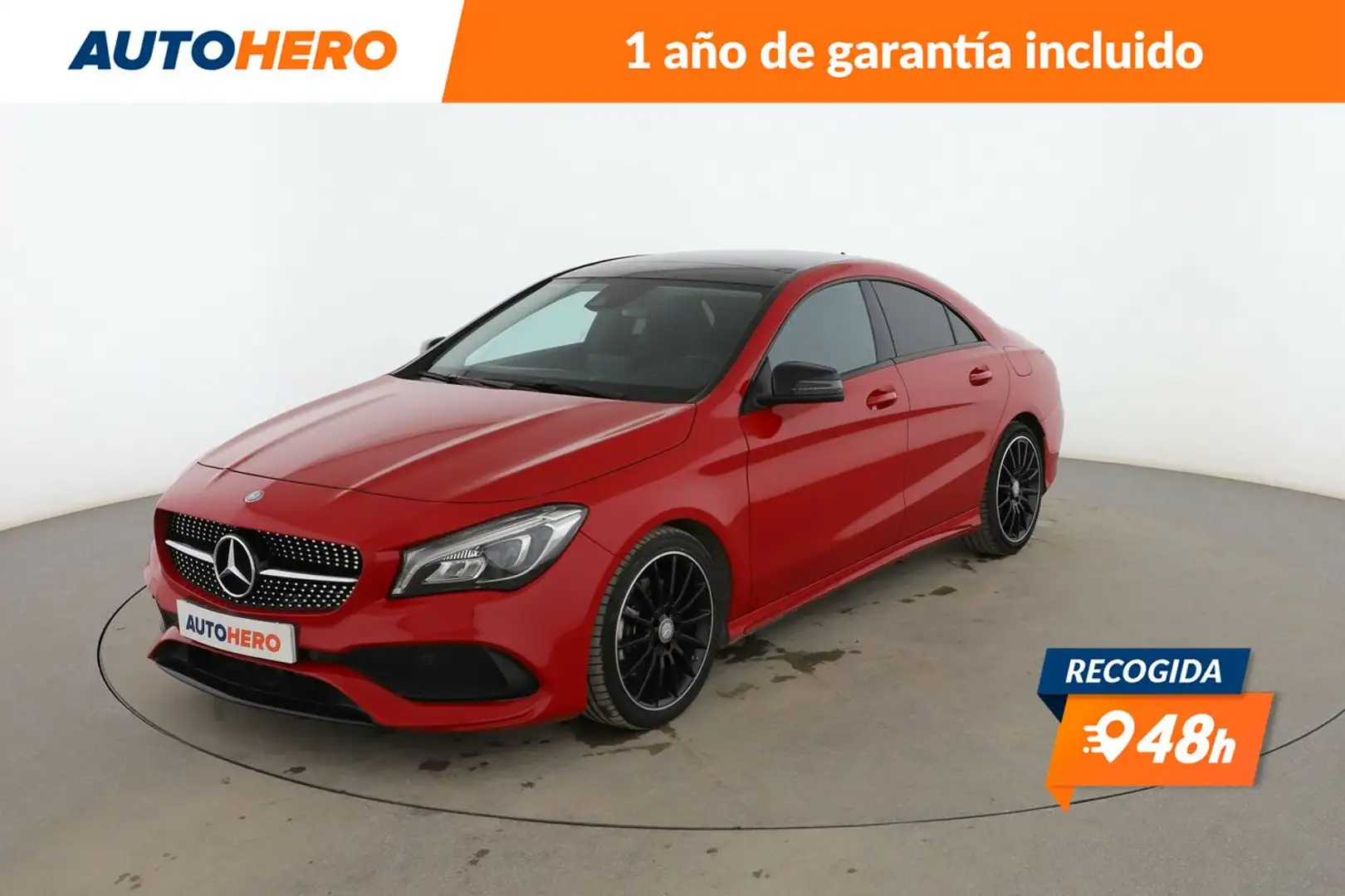 Mercedes-Benz CLA 220 d AMG Line Rojo - 1
