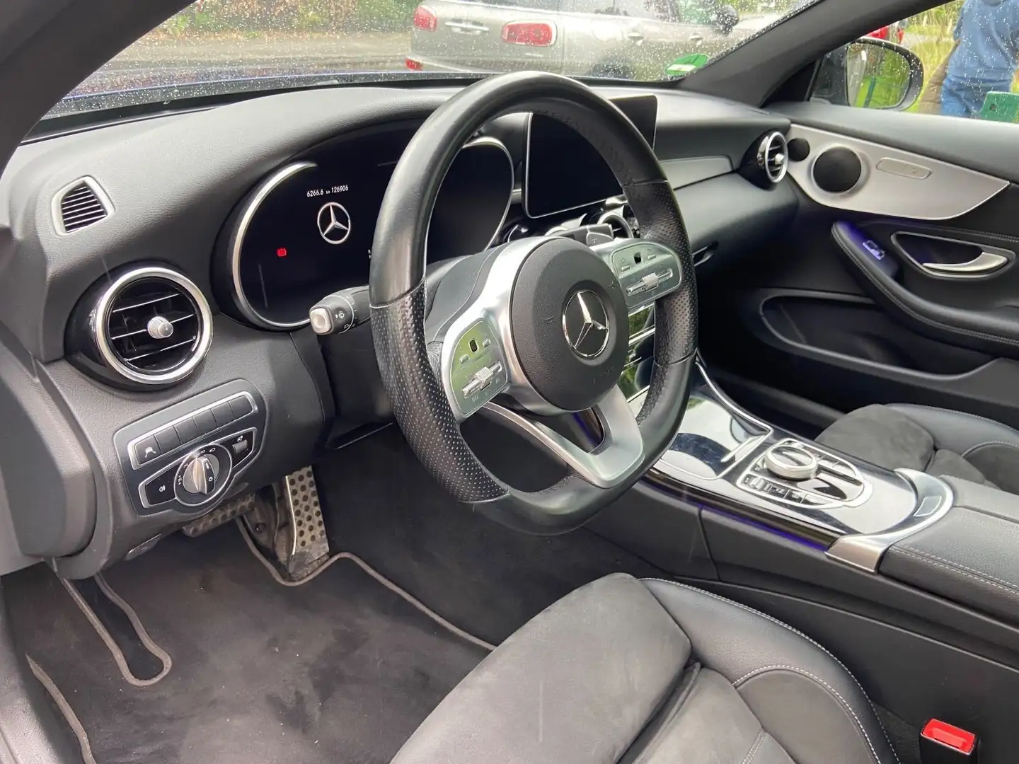 Mercedes-Benz C 300 d Coupé AMG-Line Niebieski - 2