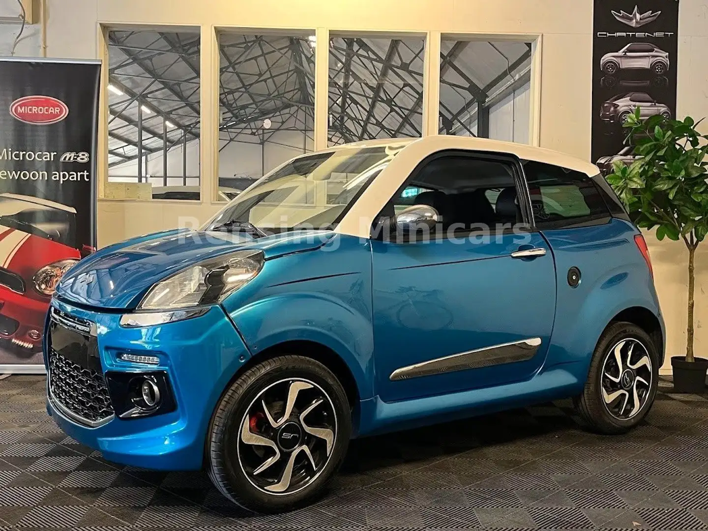 Ligier JS 50 SPORT JS50 DCI Mopedauto Microcar 45 KM Blau - 1