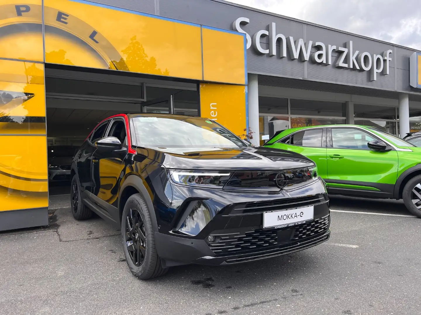 Opel Mokka-E GS Line RückfahrK,PDC,SHZ,LRH,KlimaA Schwarz - 2