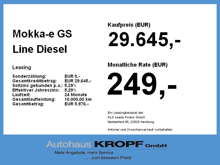 Opel Mokka E