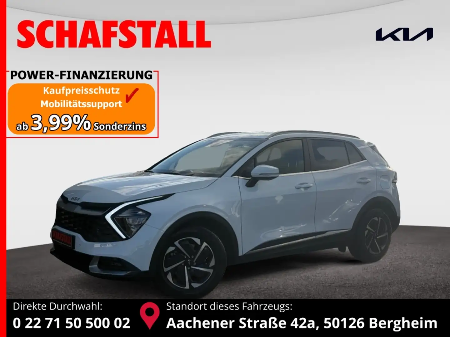 Kia Sportage 1.6 T-GDI 48V Vision DCT KOMFORT-PAKET NAVI TEMPOM Bílá - 1