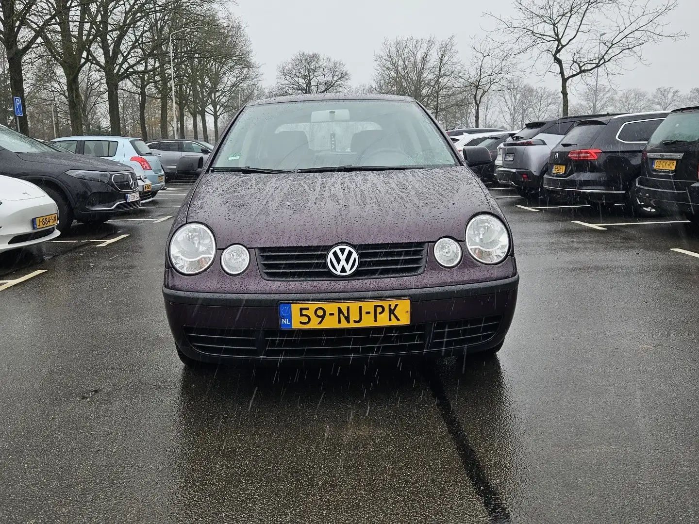 Volkswagen Polo 1.2-12V Paars - 1