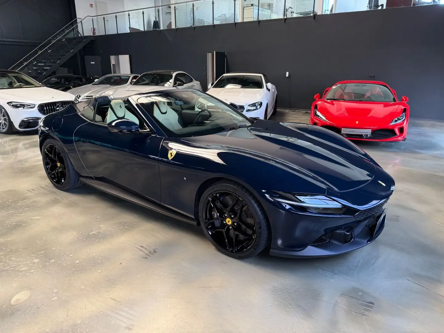 Ferrari Roma SPIDER/BLUE POZZI/LEDER CREMA/JBL/MAGRIDE Blue - 2