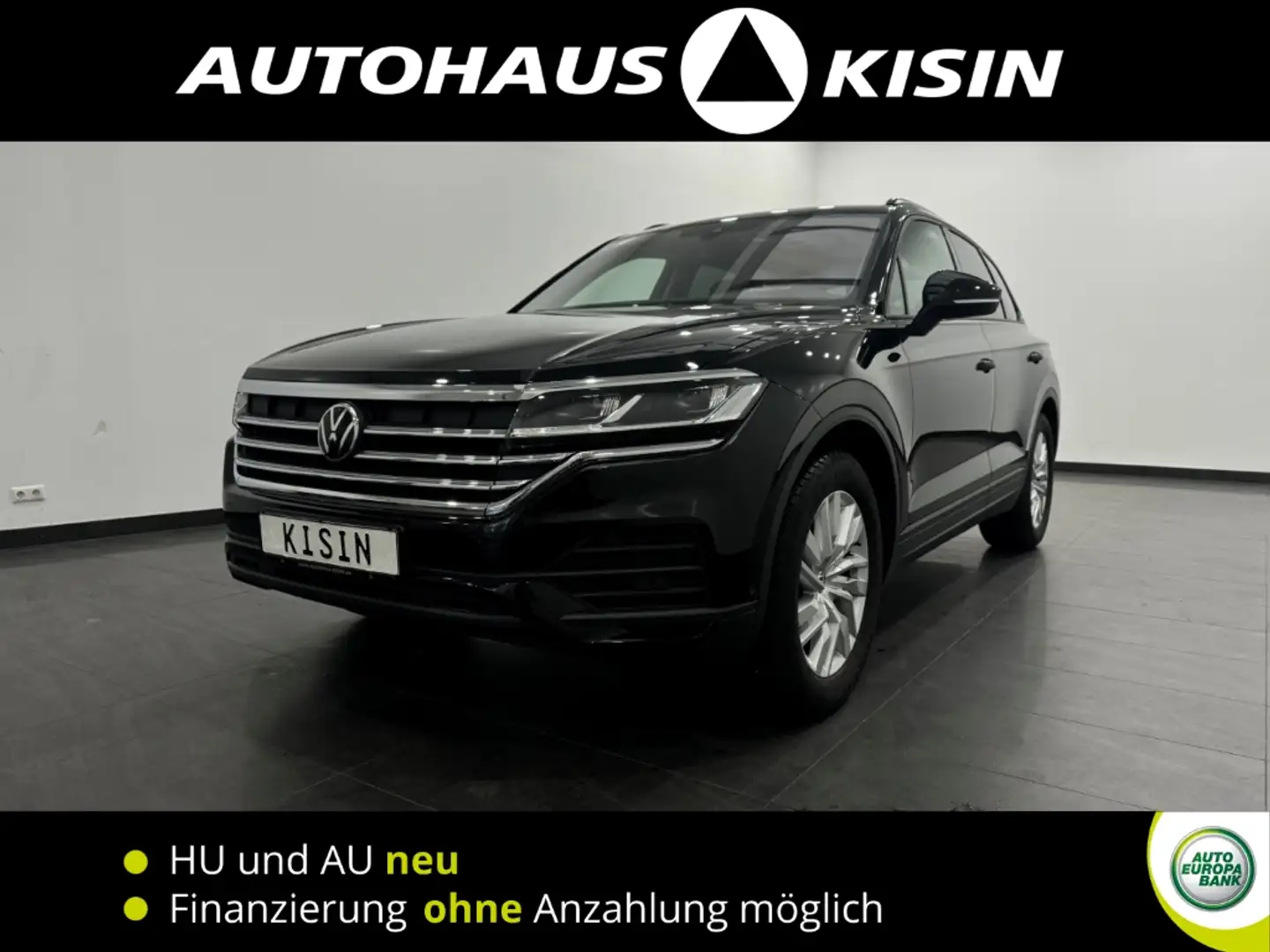 Volkswagen Touareg 3.0 TDI 4Motion /AHK /Luftf. /StHzG /CAM Schwarz - 1