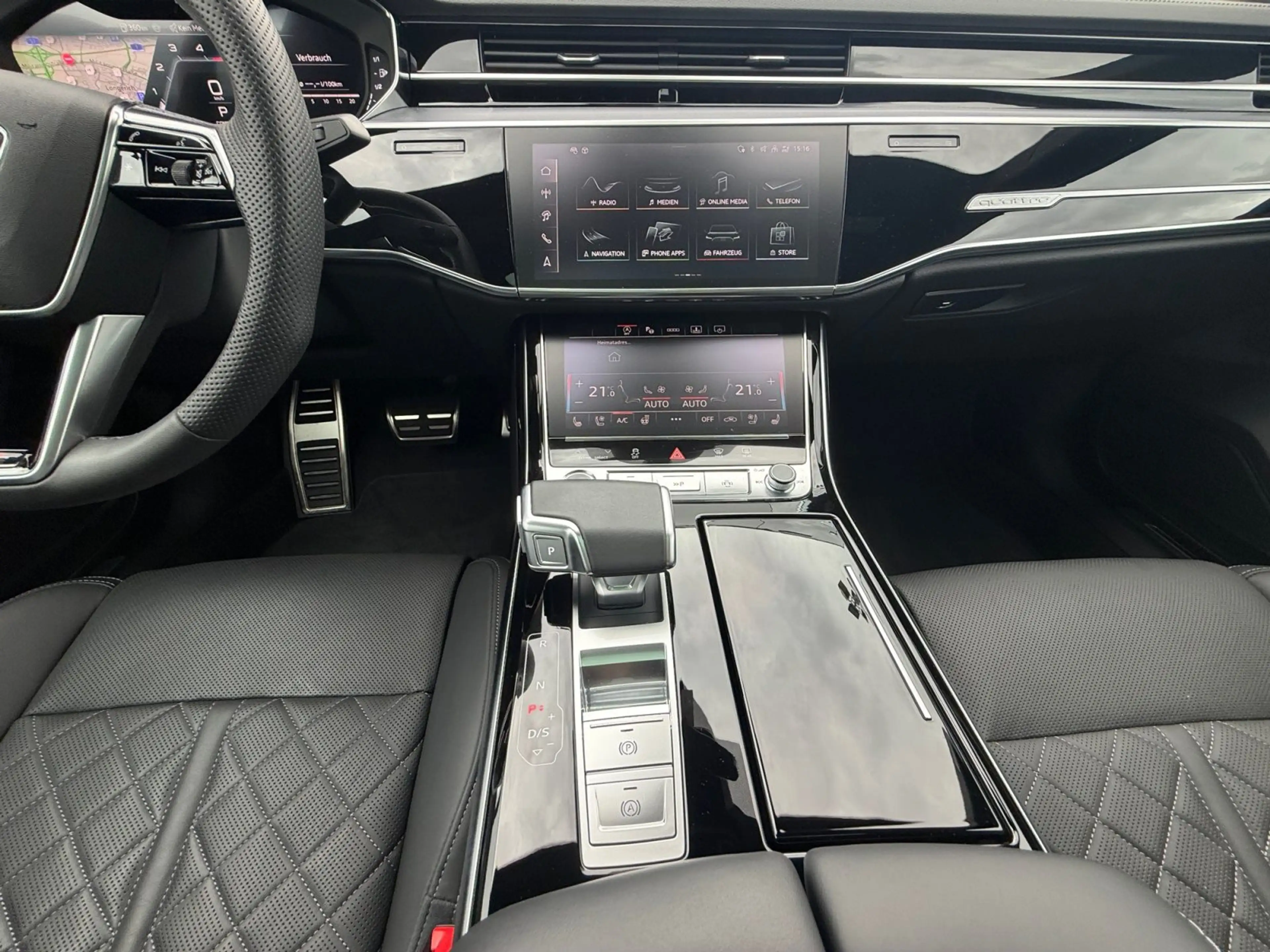 Audi A8 50 TDI quattro tiptronic PANO / B  O / 360° KA — photo 11