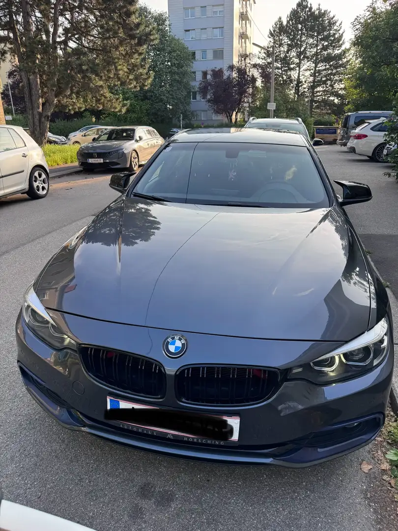 BMW 418 418d Gran Coupe Sport Line Aut. Grau - 2