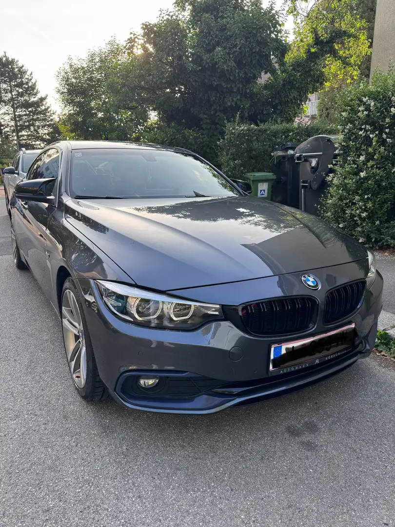 BMW 418 418d Gran Coupe Sport Line Aut. Grau - 1