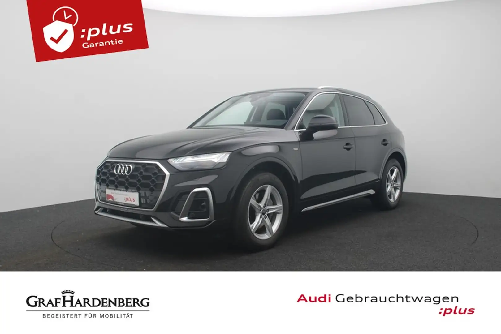 Audi Q5 35 TDI S line Matrix Navi AHK Schwarz - 1
