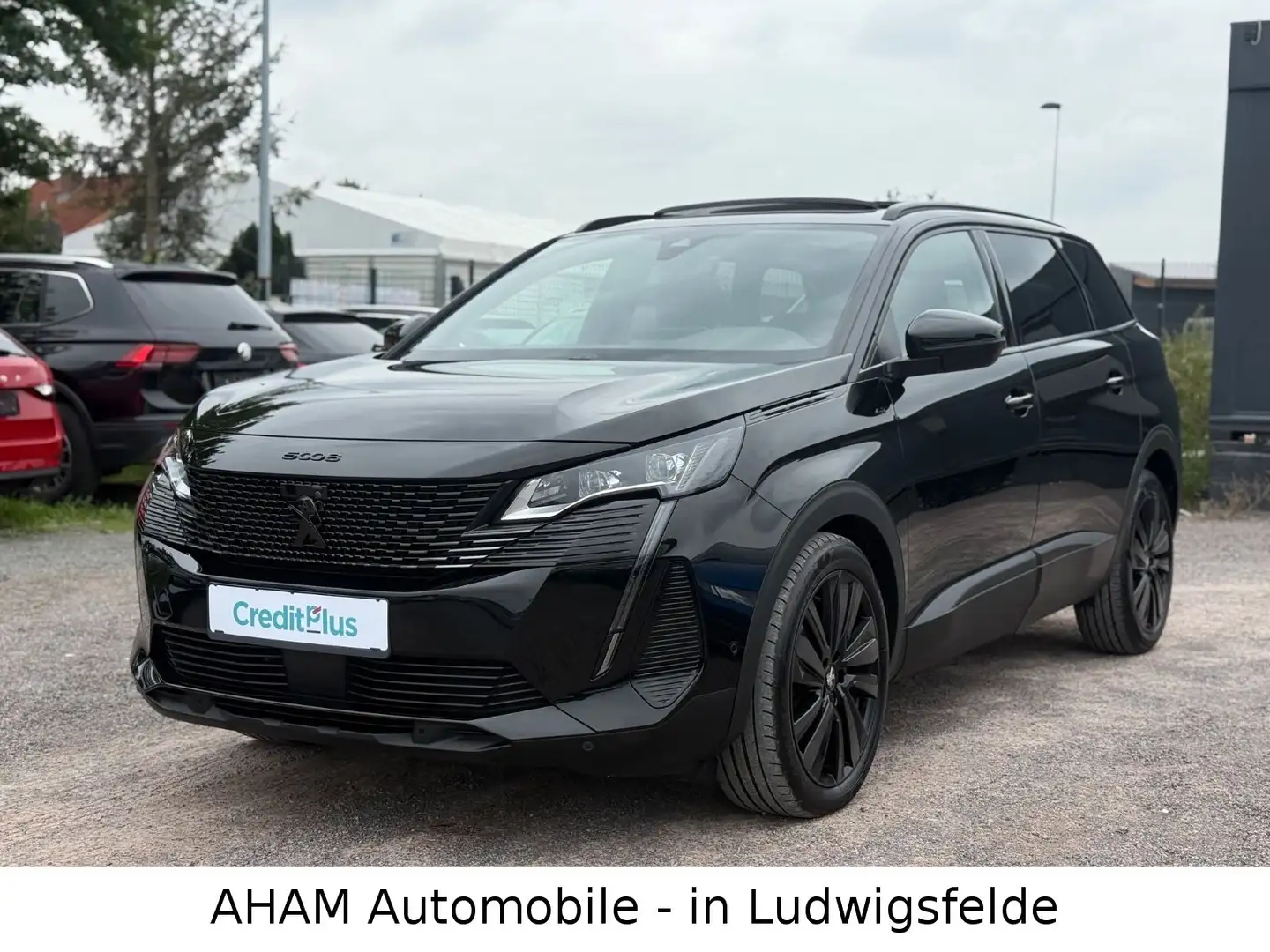 Peugeot 5008 GT-LINE|7SITZER|PANO|NACHTSICHT|BLACK|VOLL Чёрный - 1