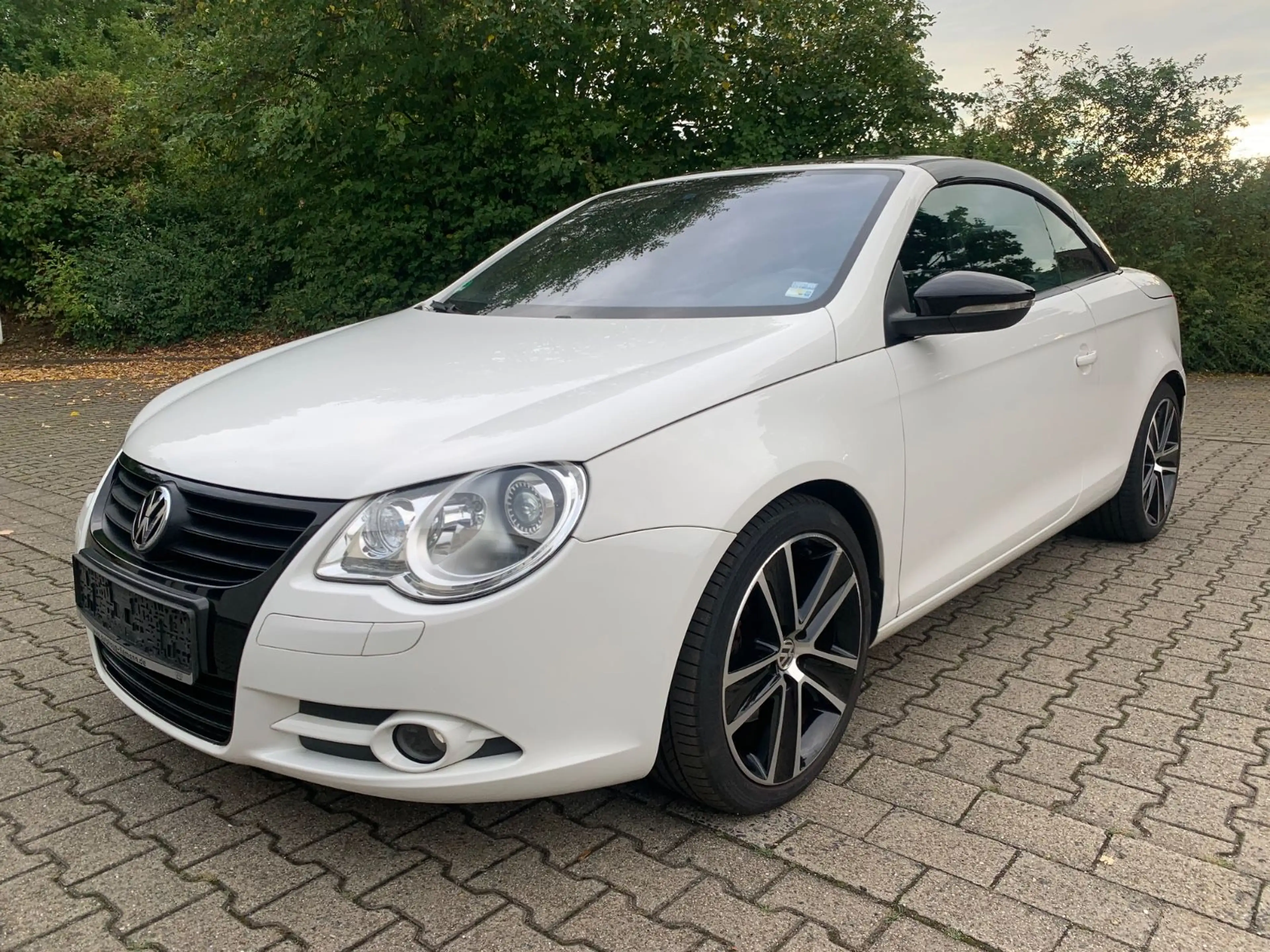 Volkswagen Eos 2.0 TDI White Night Voll 1 Hand Rentner