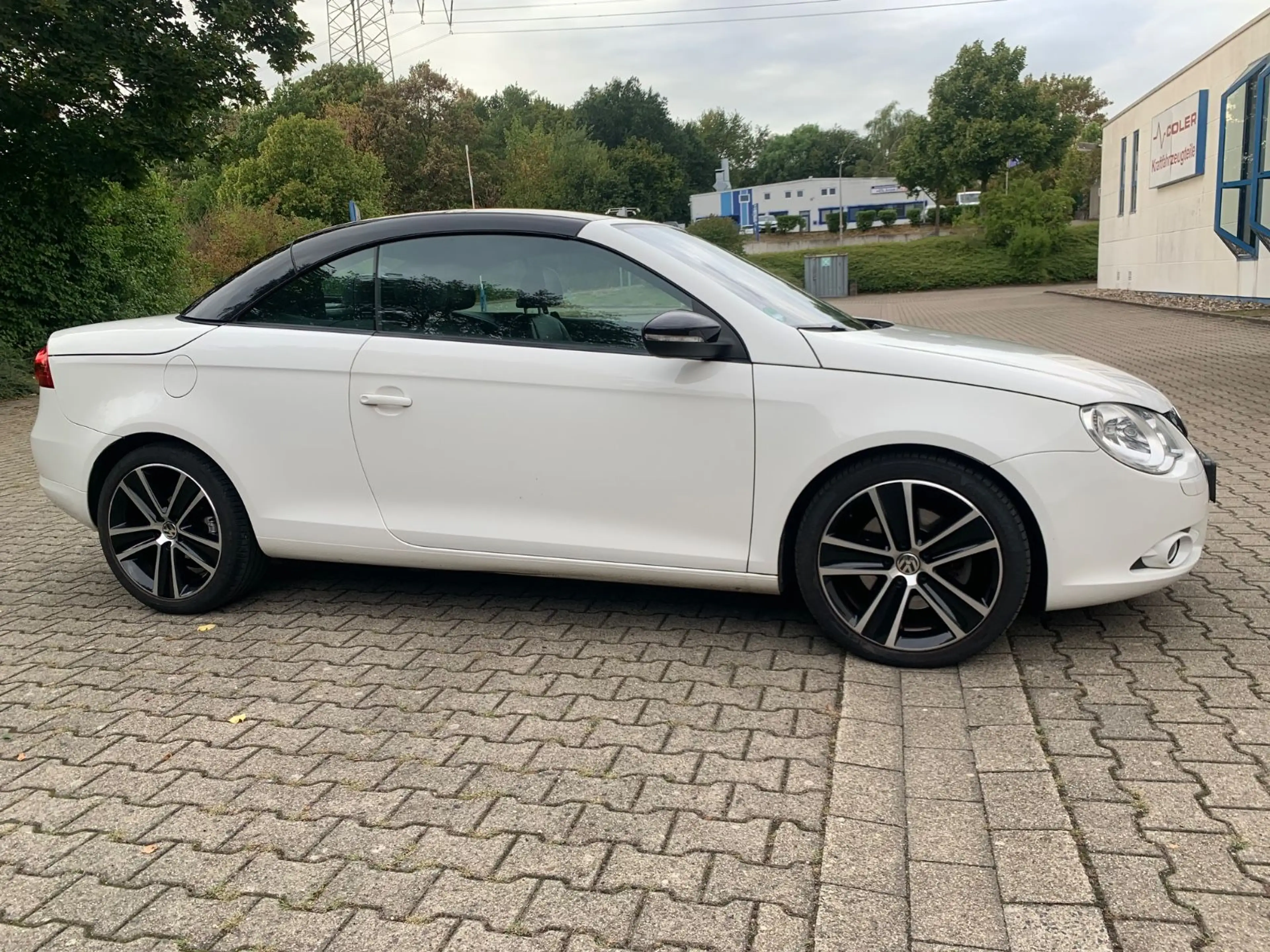 Volkswagen Eos 2.0 TDI White Night Voll 1 Hand Rentner — photo 9