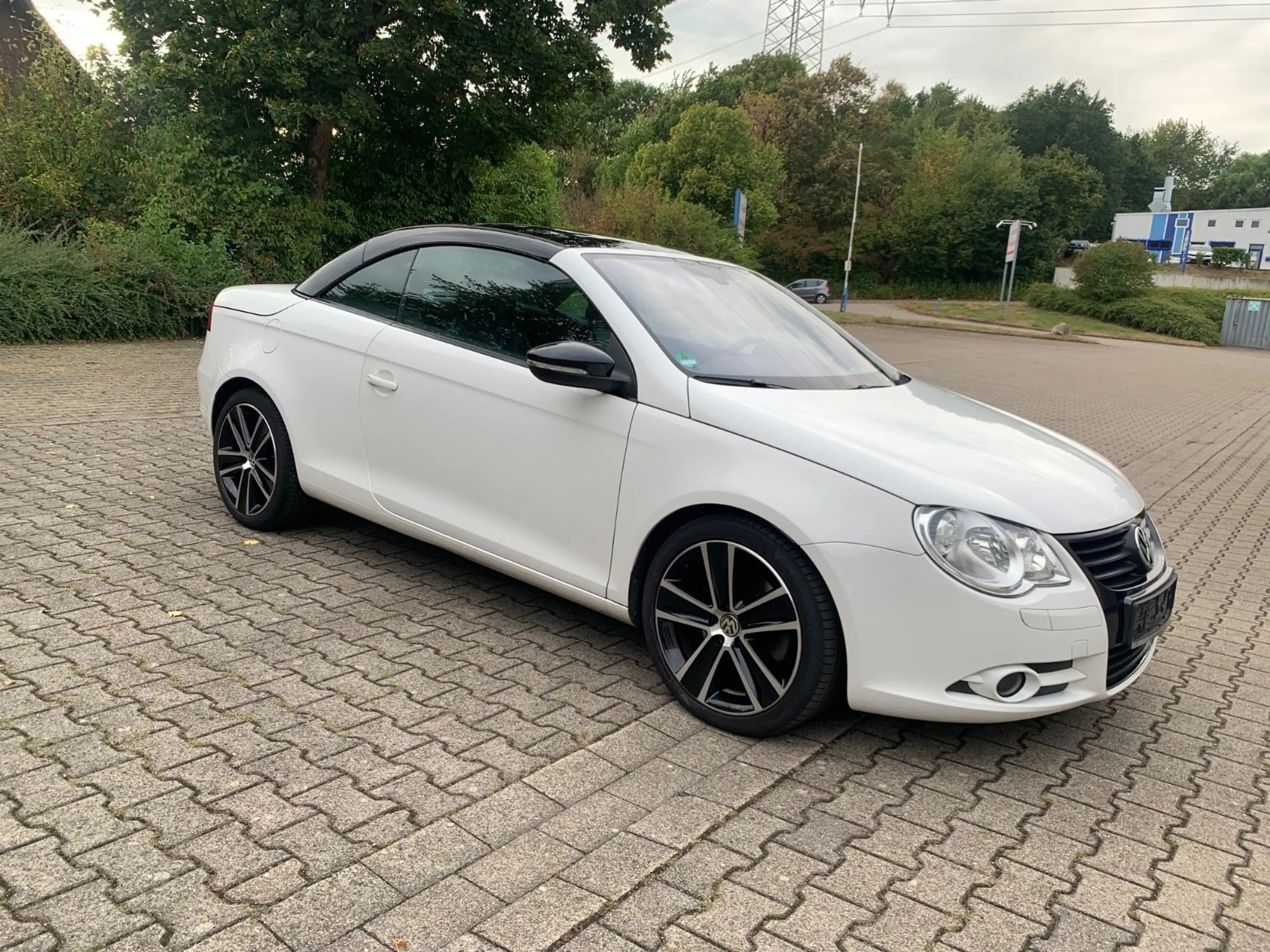 Volkswagen Eos 2.0 TDI White Night Voll 1 Hand Rentner