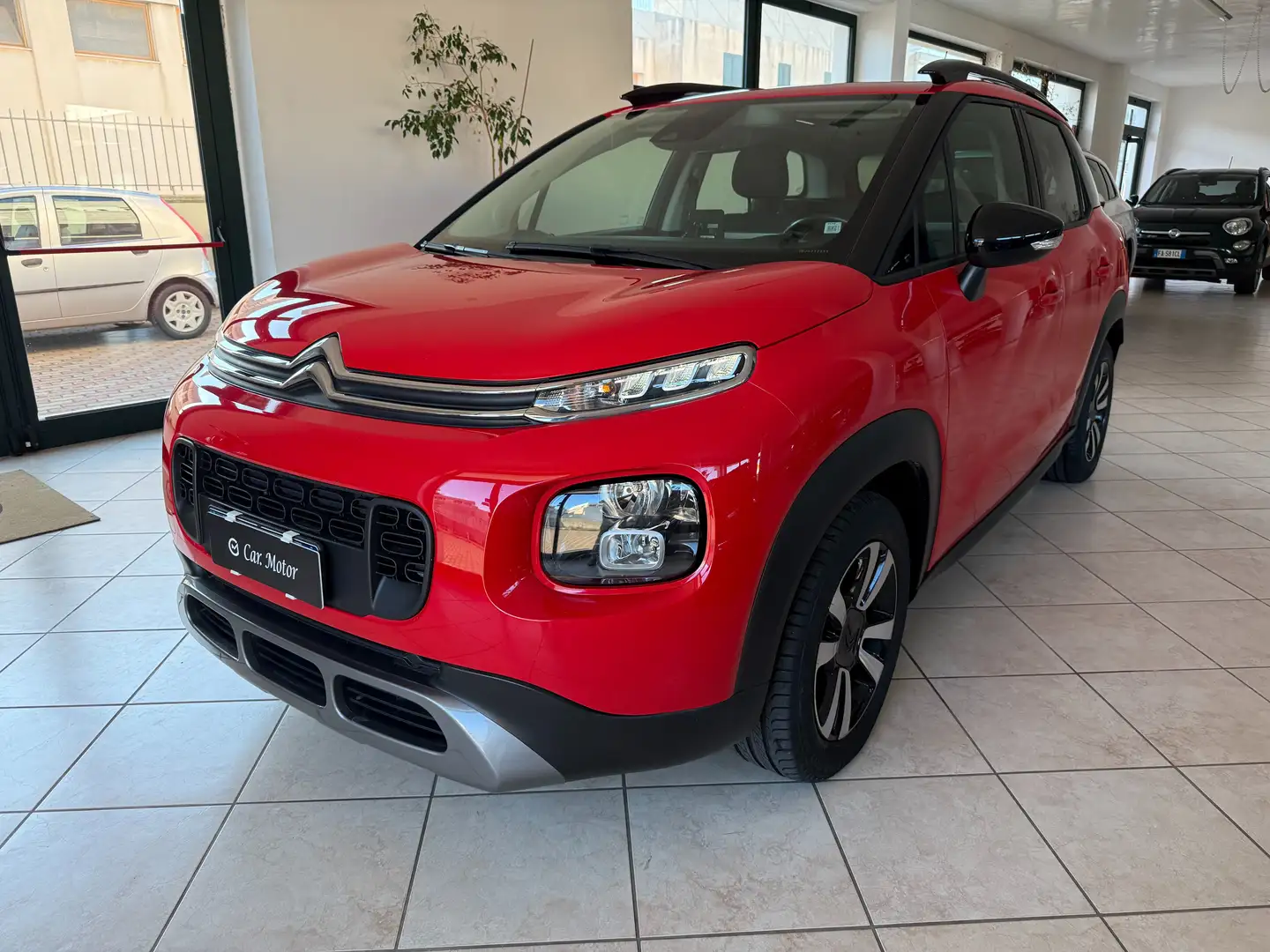 Citroen C3 C3 Aircross 1.6 bluehdi Feel 100cv Tetto Pochi Km Rosso - 1