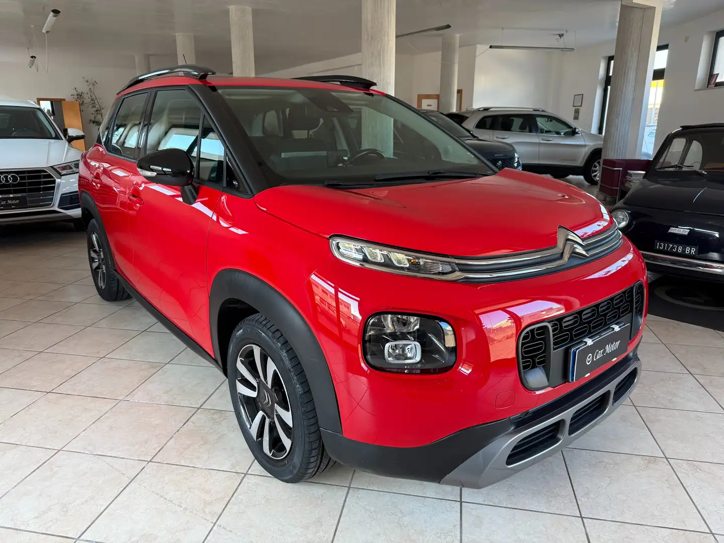 Citroen C3 C3 Aircross 1.6 bluehdi Feel 100cv Tetto Pochi Km Rosso - 2