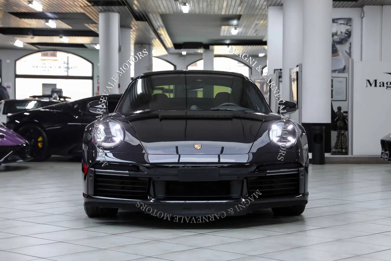 Porsche 992 TURBO S|LIFT SYSTEM|TETTO|BOSE|LED MATRIX|CARBO Nero - 2