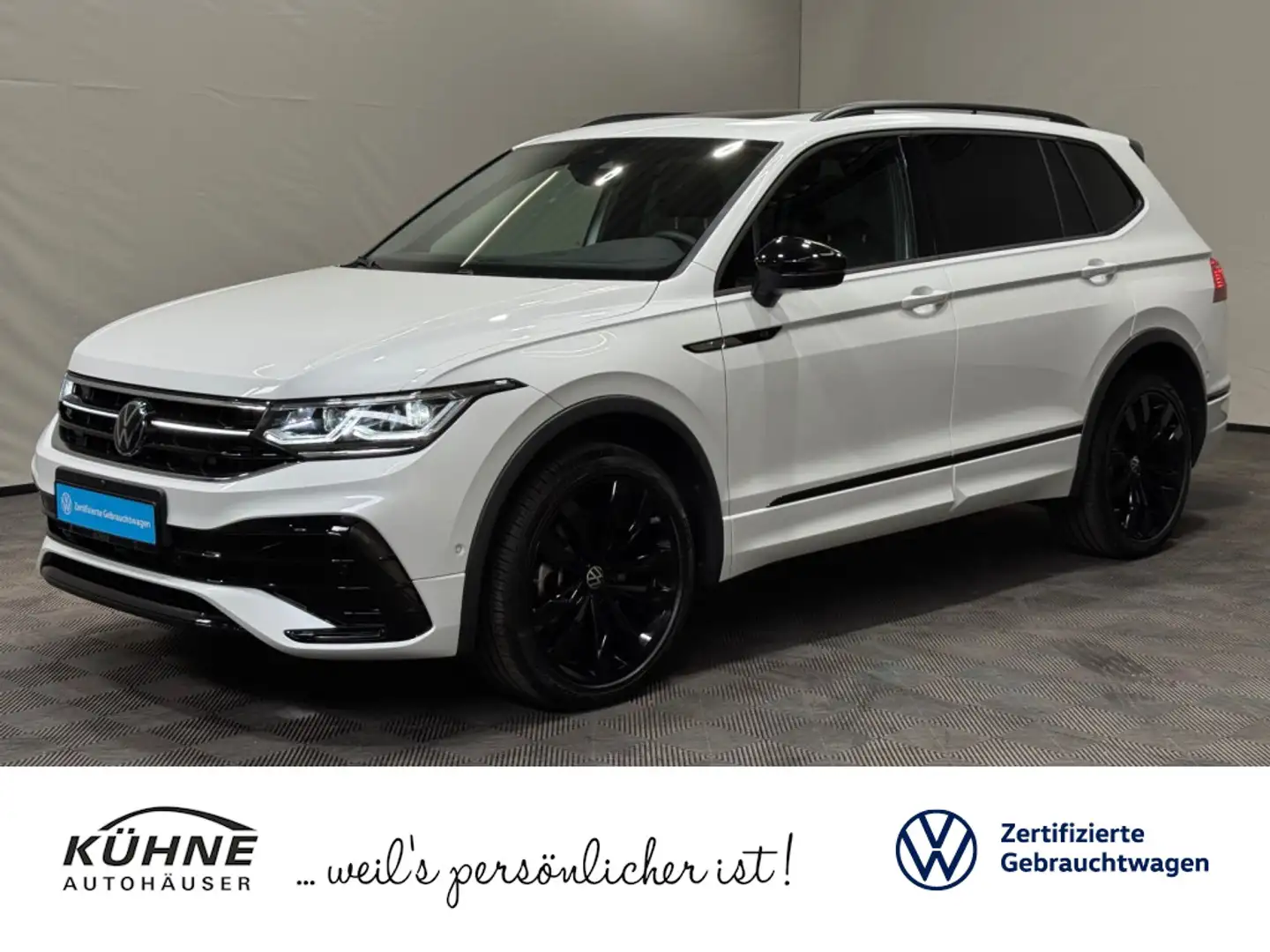 Volkswagen Tiguan Allspace R-Line 2.0 TDI DSG 4M 7-SITZER Weiß - 1