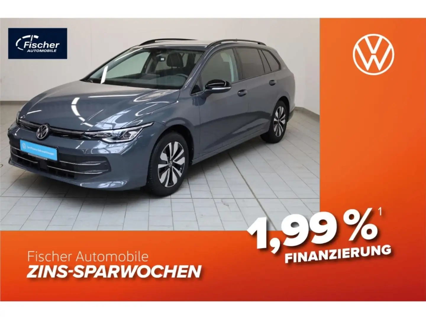 Volkswagen Golf Variant 1.5 TSI Goal 6-Gang AHK/LED/NAV/RFK Šedá - 1