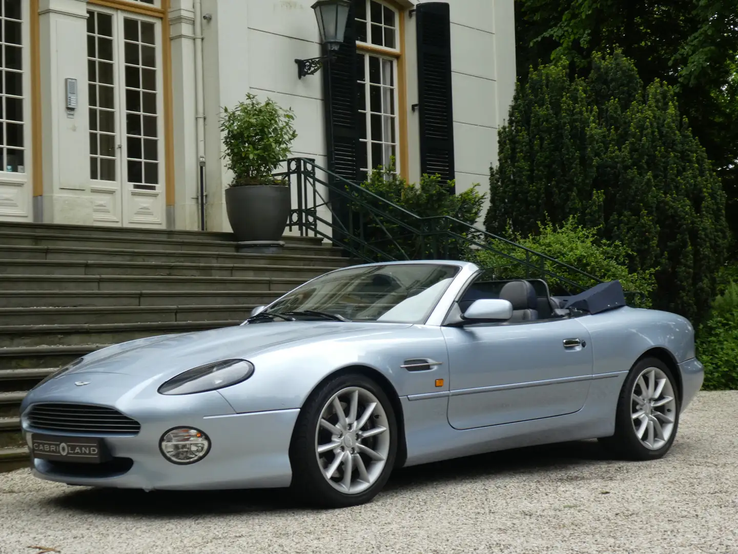 Aston Martin DB7 Volante 5.9 V12 Vantage Modrá - 1